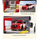 CaDA Shell Ehitusteenindusjaam Konstruktori Klotid 1697 tükki C66025W