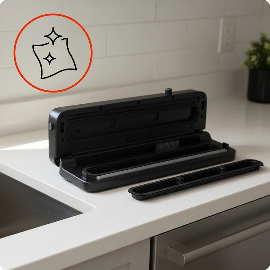 Huslog vacuum food packing device with handle VacuumFlow – 5