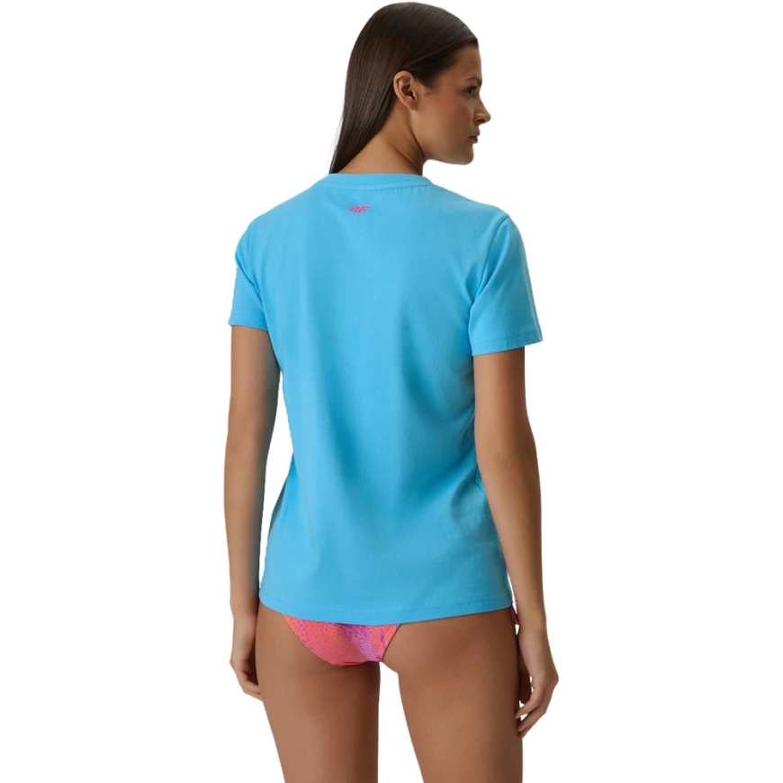 Women’s T-shirt 4F F2718 blue 4FWSS26TTSHF2718 33S (S) – 3