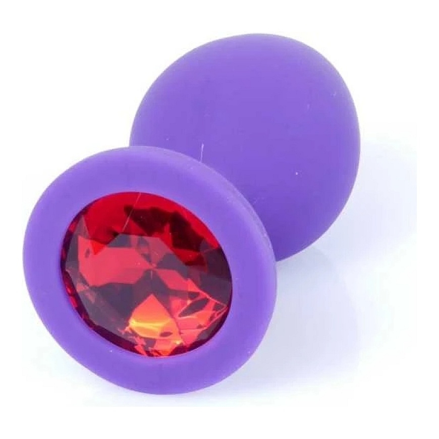 B Series Heavyfun B Series Heavyfun Small Anal Plug Decorative Crystal Silicone 8cm – 2