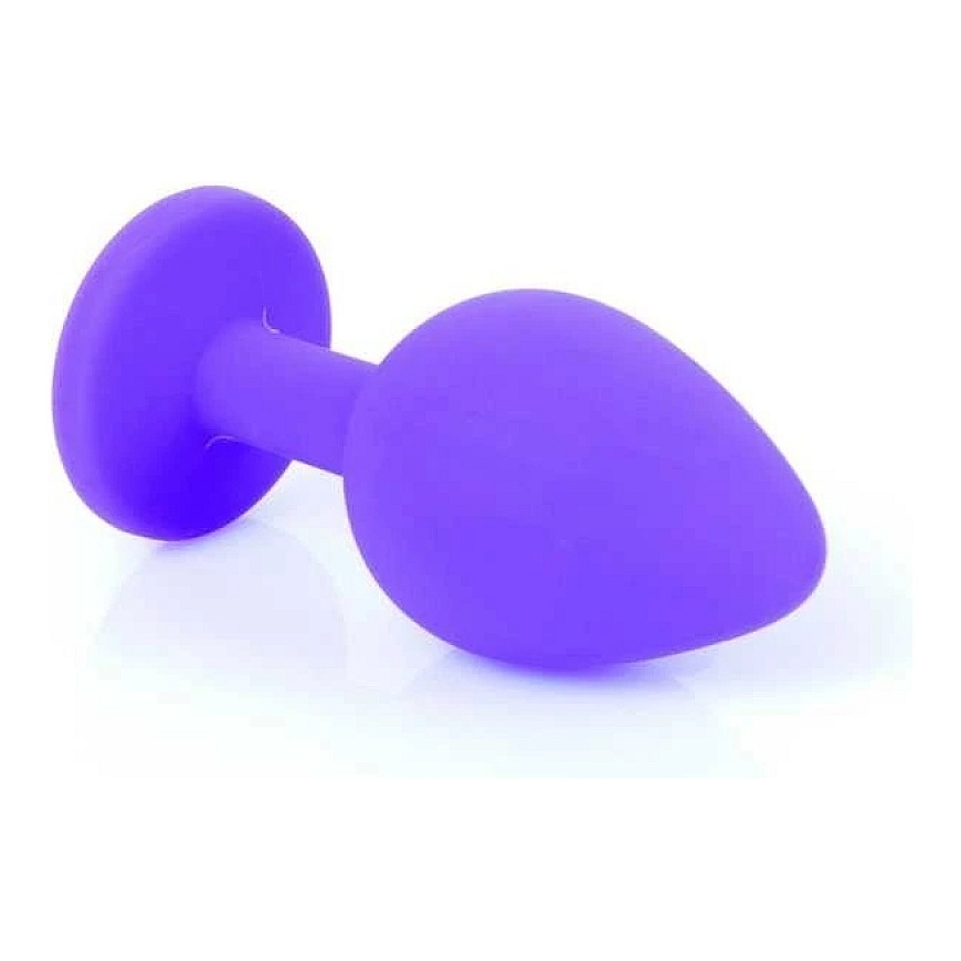 B Series Heavyfun B seeria Heavyfun Väike anaalsüstekuju Dekoratiivne kristallist silikoon 8cm – 4