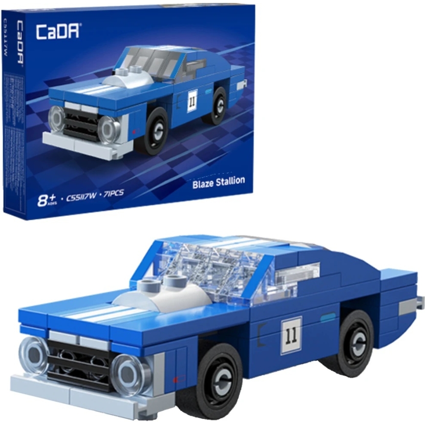 CaDA būvbloki "Blaze Stallion Car" 71 diena
