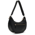 Guess Petra Banana Bag HWBG9750010-BLA Guess Petra Banana Bag HWBG9750010-BLA