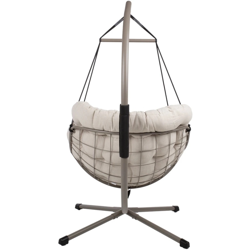 Lova Home4You Kabančioji kėdė „ROYAL“, pilkos spalvos – 4