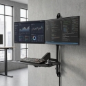 Spacetronik Wall Mount for Monitor and Keyboard SPAWG220