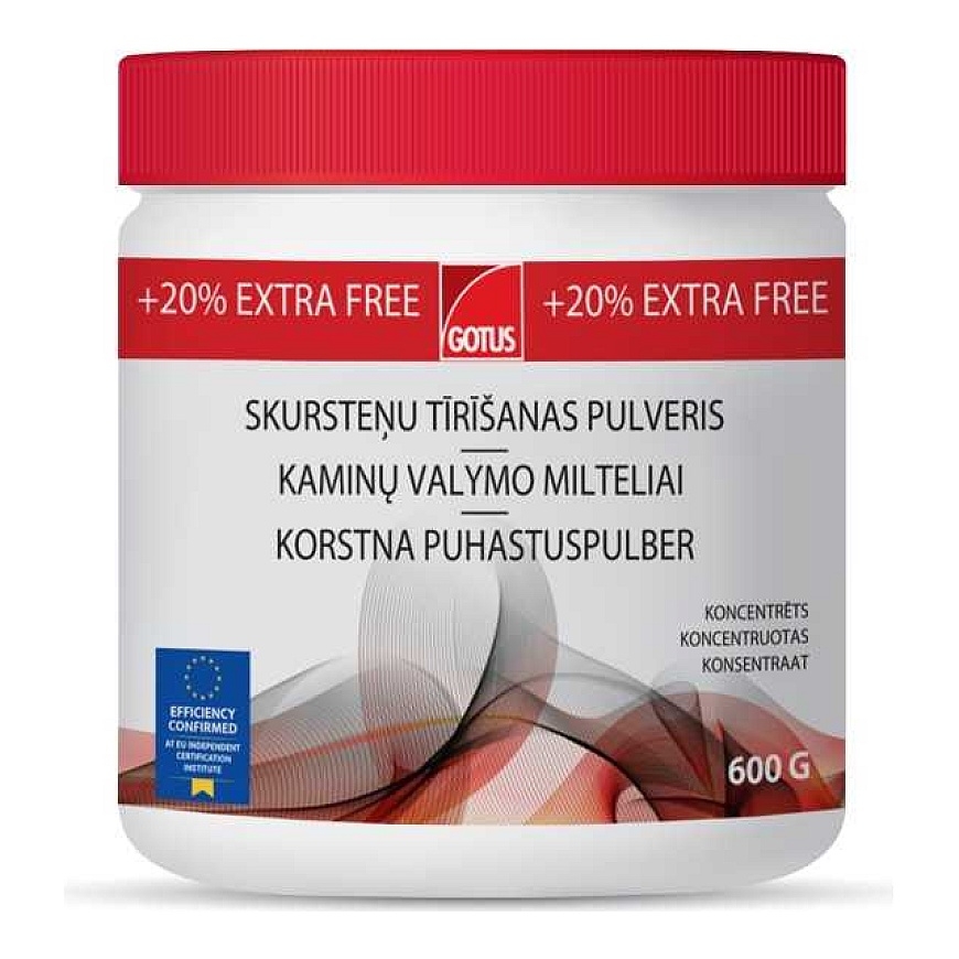 HG Skursteņu tīrīšanas pulveris +20% EXTRA 600g