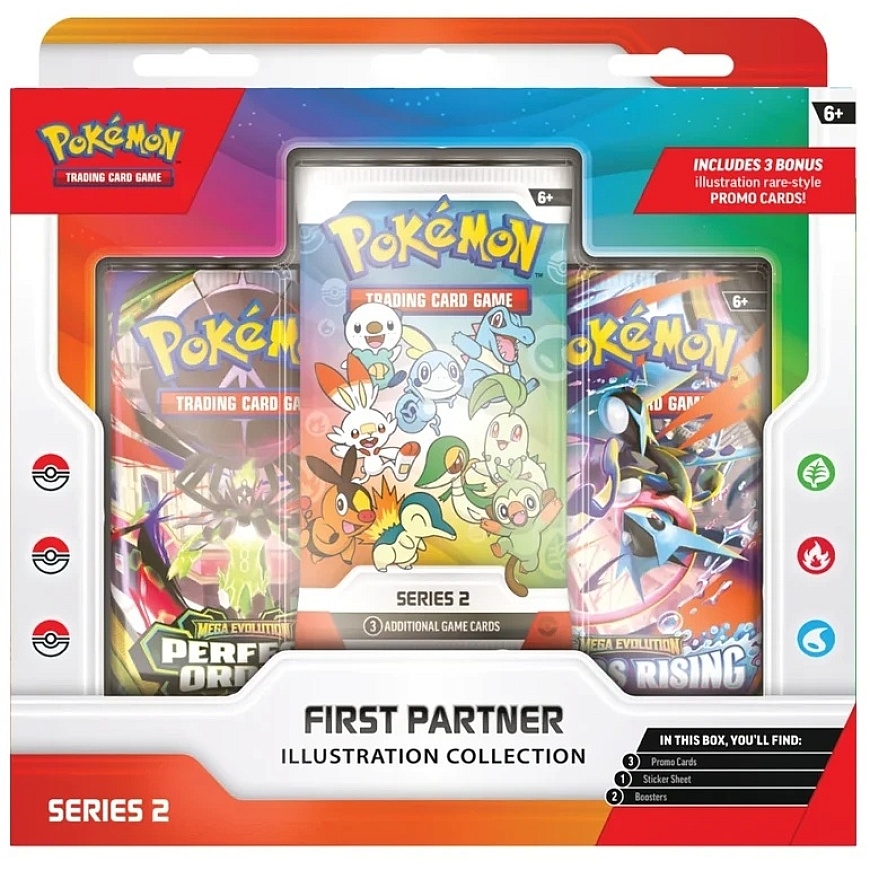 The Pokemon Company Kolekcionējamo kāršu komplekts - Pokémon Pirmais Partneris Ilustrāciju Kolekcija Sērija 2 30. gadadienas kol – 4