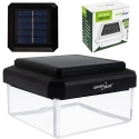 „GreenBlue“ saules enerģijas darbināms LED staba lukturis, 80x80 mm, jumta formas pīlārs, 3200 K, GB127 WW „GreenBlue“ saules enerģijas darbināms LED staba lukturis, 80x80 mm, jumta formas pīlārs, 3200 K, GB127 WW