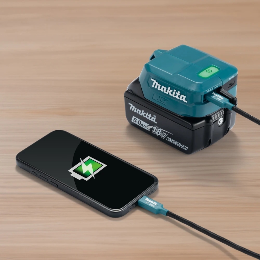 Makita LXT® - USB-sovitin ADP15 14,4 V / 18 V – 4