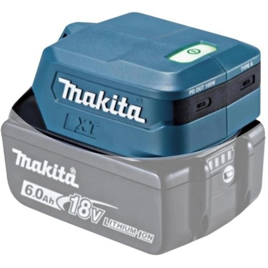 Makita LXT® - USB адаптер ADP15 14,4 V / 18 V – 5