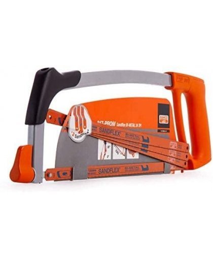 Bahco Hacksaw Frame 300mm + 3 Blades Gift – 11