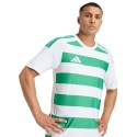 Men's adidas Hooped 26 Jersey T-shirt white and green KF3393 (S) Men's adidas Hooped 26 Jersey T-shirt white and green KF3393 (S)