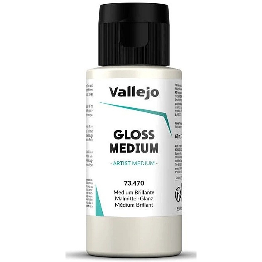 Vallejo Gloss Medium dažai 60ml – 2