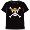 Toei Animation One Piece Skull täiskasvanute T-särk Toei Animation One Piece Skull täiskasvanute T-särk