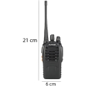 2x racijos + ausinės „Baofeng BF888S PMR“ ilgo nuotolio 2x racijos + ausinės „Baofeng BF888S PMR“ ilgo nuotolio