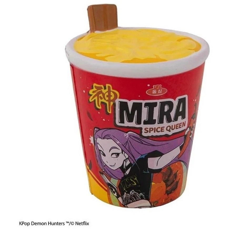 Fame Bros „K-Pop Demon Hunters“ mīkstā spēļmantiņa – „Mira Spice Queen Noodles“ – 2