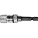 Yato magnētiskais turētājs 1/4" 60mm Yato magnētiskais turētājs 1/4" 60mm