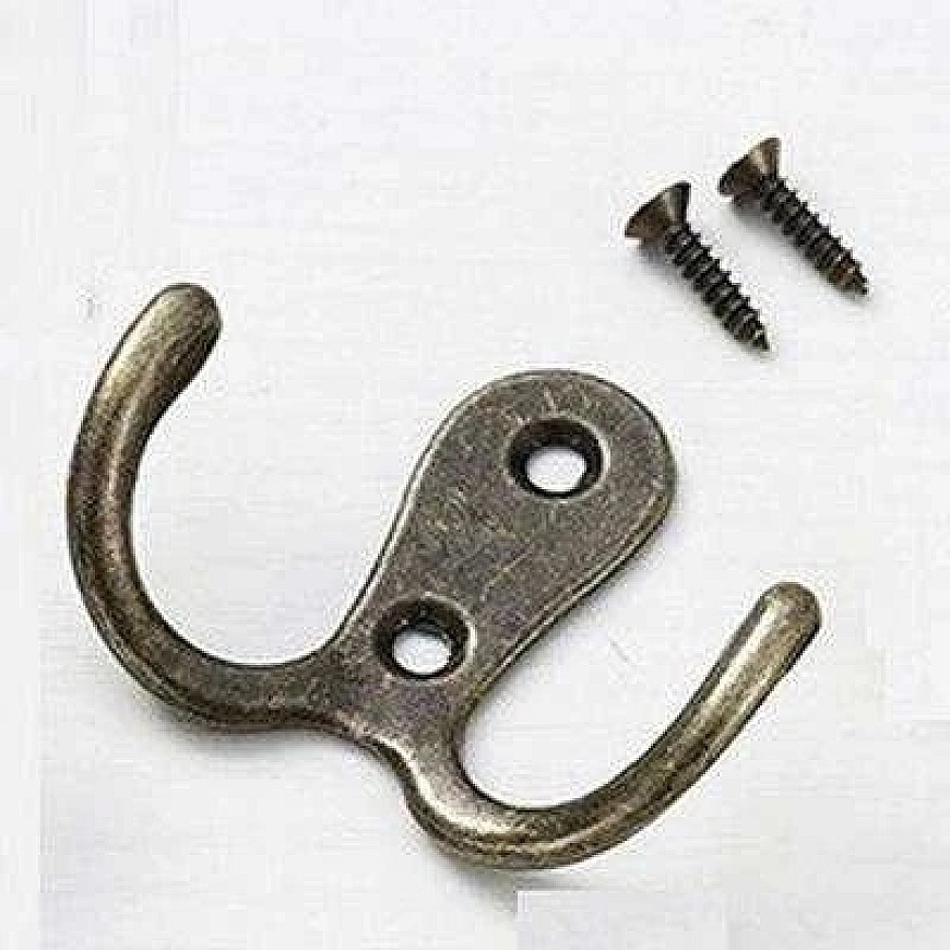 OEM Double Wall Hook - Retro - A2700 - Metal Clothing Hook – 2