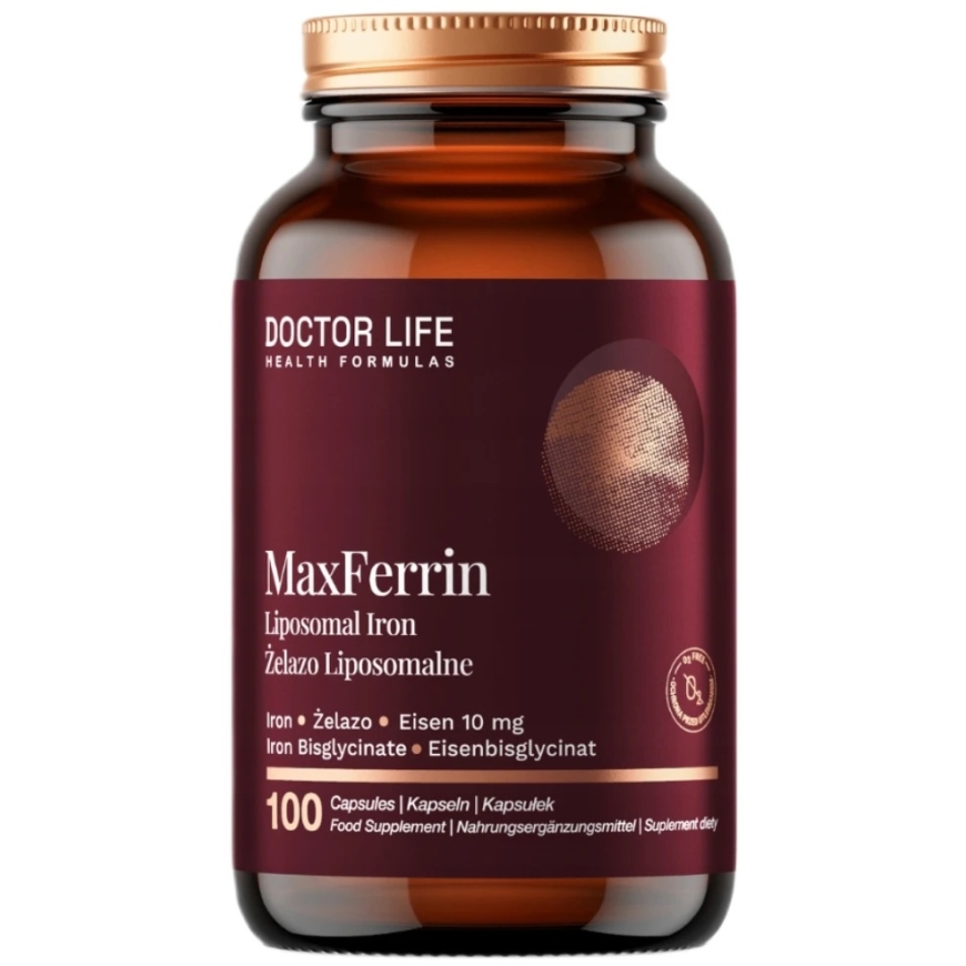 Doctor Life MaxFerrin maisto papildas 100 kapsulių