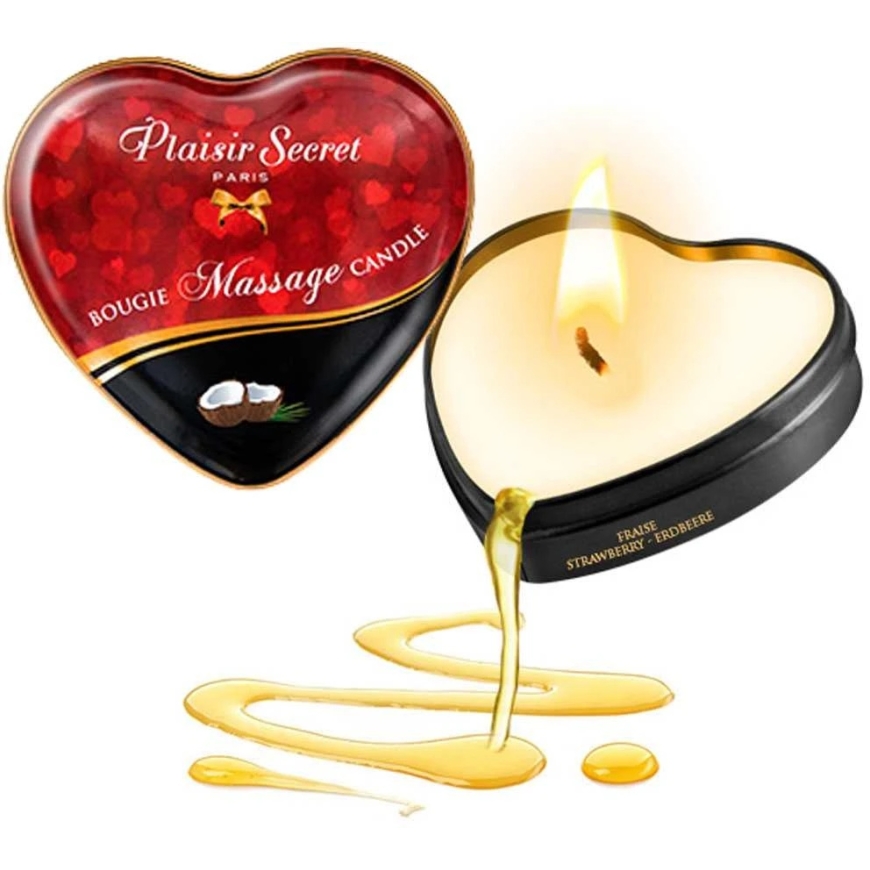 Plaisir Secrets Masažo žvakė KOKONAS – 2