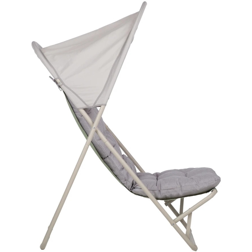 Home4You Leisure Chair PIPER with Canopy, Sand Color – 4