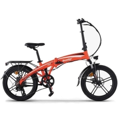 Beaster BS29B Electric Bicycle, 250 W, 36 V, 8.8 Ah, Orange, Foldable