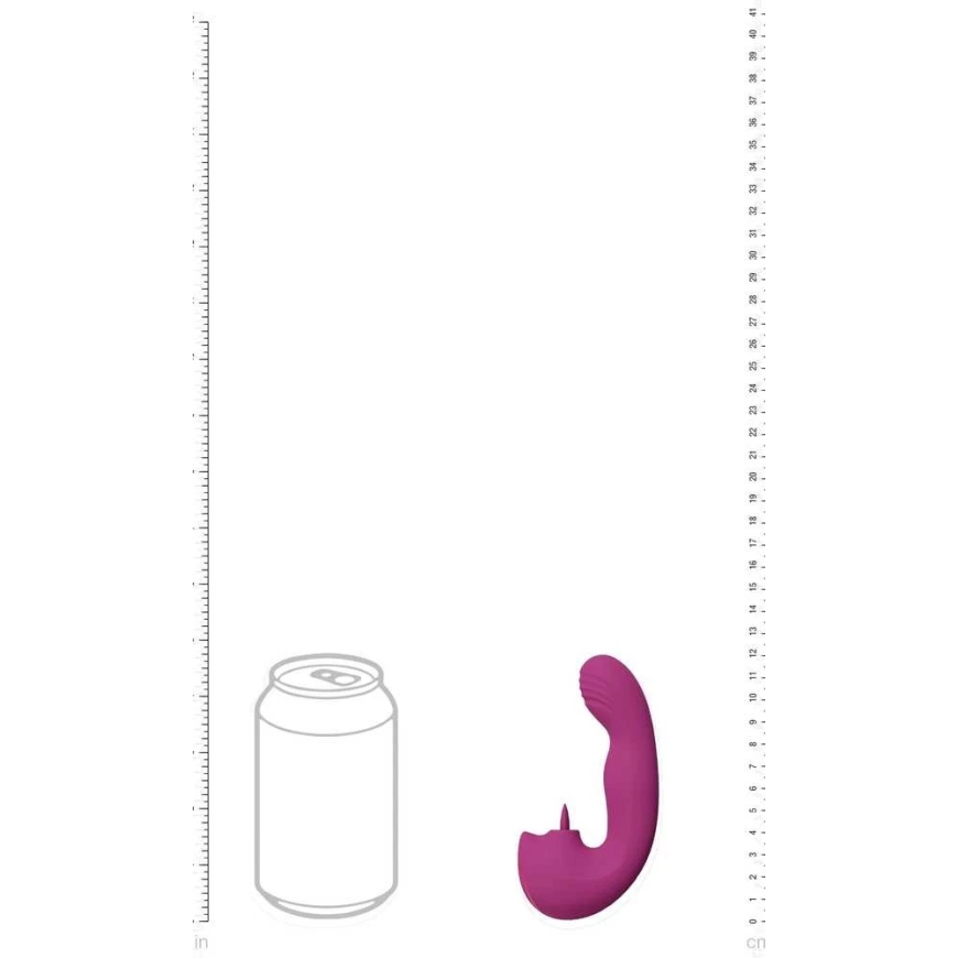 Vive By Shots Vive Women's Vibrator 3 Silicone with Vibration and Tongue G-Spot 10 Modes – 2