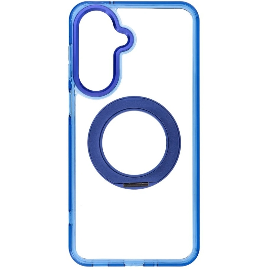 Samsung A27 Frame Circle Stand Case, compatible with MagSafe, garnet