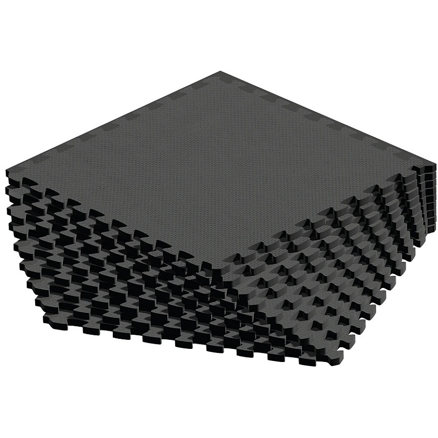 Kaitsematt treeningu ja spordivarustuse jaoks, 60x60 cm pusle, 9 tk komplekt, REBEL ACTIVE
