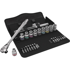 Набор трещеток Wera Wera 8100 SC 11 Zyklop Metal - Сдвижной рычаг, 1/2 дюйма