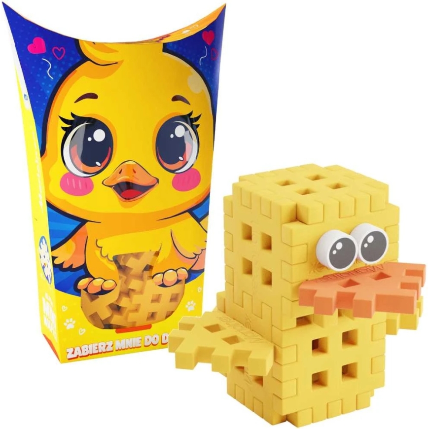 Marioinex Mini Waffle Klocki Pocket Pets Kaczka – 5