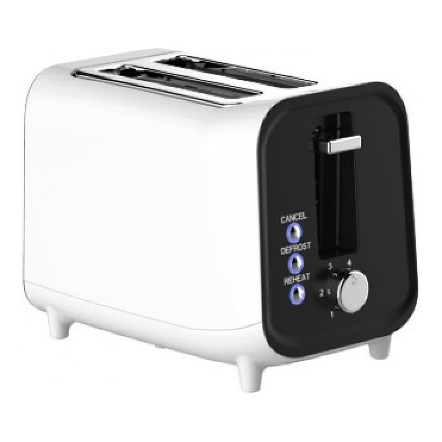Tosteris 2 šķēlēm, 800 W, balts, 55OV51440H, Oliver Voltz
