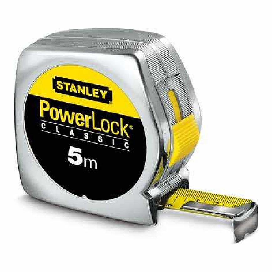 Stanley Measure POWERLOCK plastikinis dėklas 3m 12,7mm 33-238