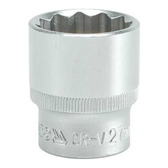Yato 12-гранный бочонок CrV, 1/2" 27мм