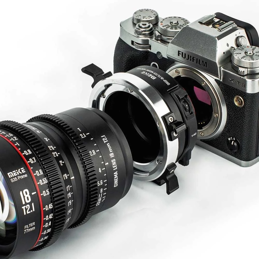 Adapteris - Meike MK PLTX C Drop-in filtro laikiklis FUJIFILM X, ND3 iki ND500 – 2