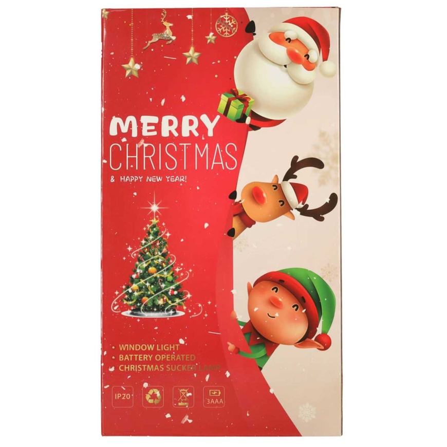 LED-koriste ikkuna 45cm Lumiukko – 3