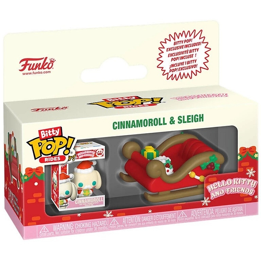 Funko Bitty POP figure Ride Cinnamoroll and Sleigh