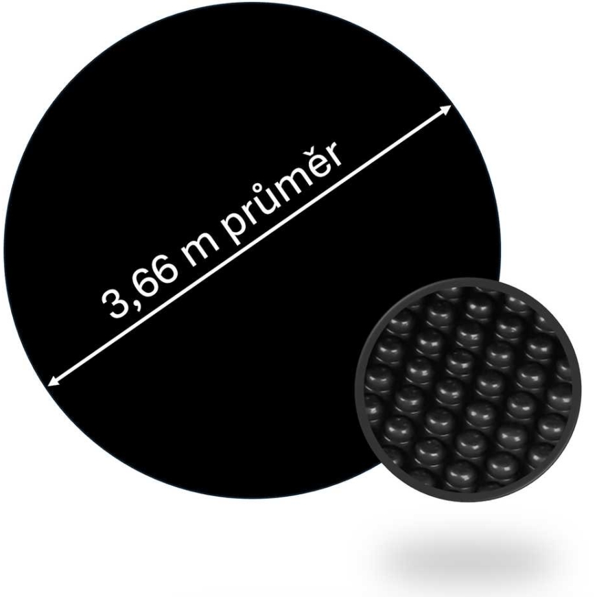 Cf Group CF Saules segums baseiniem ar diametru 3,6 m, MELNS