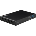 USB-C-kiinnitysasema - Lindy 43425 kokoushuoneasema, 2× 4K HDMI, 100 W PD, musta USB-C-kiinnitysasema - Lindy 43425 kokoushuoneasema, 2× 4K HDMI, 100 W PD, musta