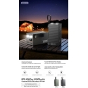 Ulkoakku Power Bank Remax RPP-609 Pro 22.5W 60000mAh harmaa Ulkoakku Power Bank Remax RPP-609 Pro 22.5W 60000mAh harmaa