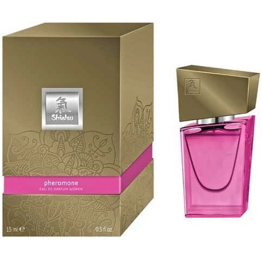 Karstā smarža ar feromoniem sievietēm, patīkams aromāts, 15 ml roze – 3