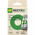 GP-laturi E221 + 2× AA ReCyko 2100mAh GP-laturi E221 + 2× AA ReCyko 2100mAh