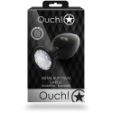 Ouch By Shots Pyöreä Gem Butt Plug - Suuri Ouch By Shots Pyöreä Gem Butt Plug - Suuri