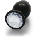 Ouch By Shots Round Gem Butt Plug - Large