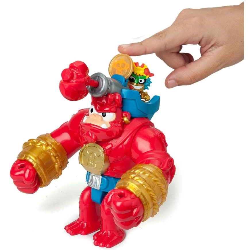 ORBICO Piratix Adventure World komplekt koos figuuri ja tarvikutega Crazy Jungle Gorilla Bros Boom Ben – 4