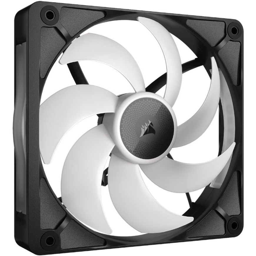 CORSAIR iCUE LINK RX140 RGB PWM -tuuletin, 140 mm, 1 700 RPM – Musta – 3
