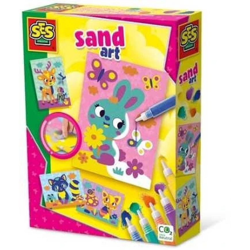 SES SES Krāsains smilts – Meža dzīvnieki 14136 41363