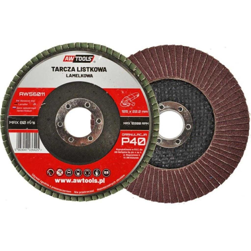 AWTools AWTools AWTOOLS 125mm P 120 SANDERIS