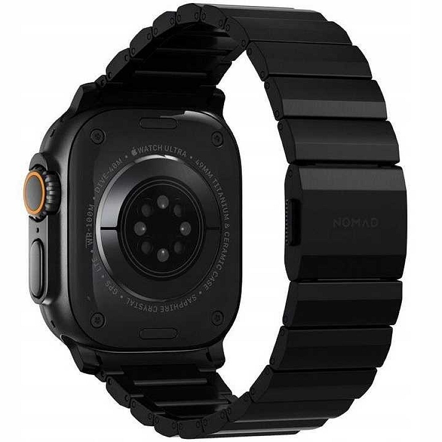 NOMAD Titanium-käsi Apple Watch 46/49mm Musta – 2