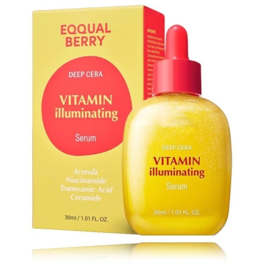 Eqqualberry Deep Cera Vitamin Illuminating Serum näoserum, 30 ml – 4